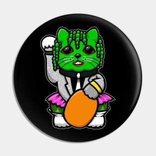 Old Gregg Lucky cat Pin