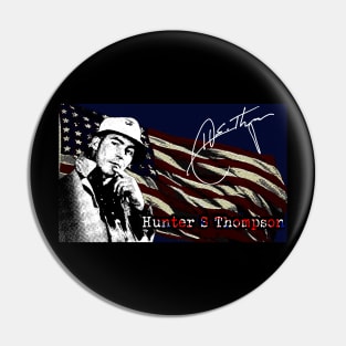 Hunter S Thompson #8 Pin