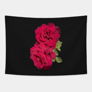 Pair of Red Roses Tapestry