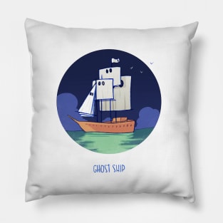 Ghost Ship Pillow