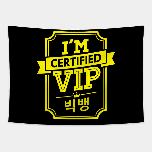 I M Certified Bigbang Vip Bigbang Tapice Teepublic Mx