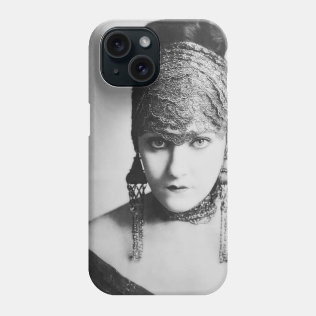 Regal Siren Gloria Swanson Phone Case by SILENT SIRENS