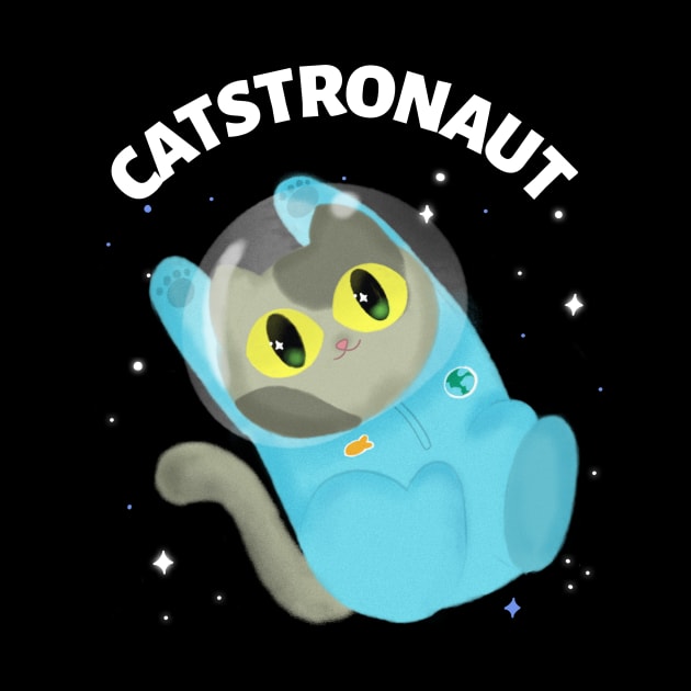 Catstronaut by Purrestrialco