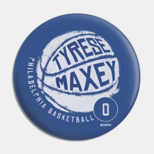 Tyrese Maxey Philadelphia Basketball Pin