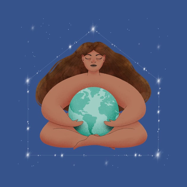 Mother Earth by MollyFergusonArt