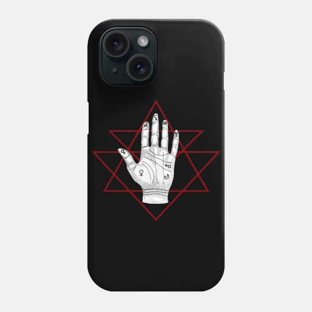 Palm Reading Phone Case by alesaenz