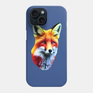 WATCHFUL FOX HEAD Phone Case