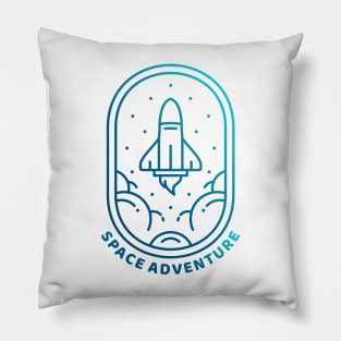 Space Adventure Pillow