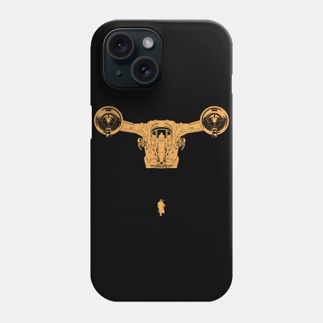 RAZOR CREST Phone Case by KARMADESIGNER T-SHIRT SHOP