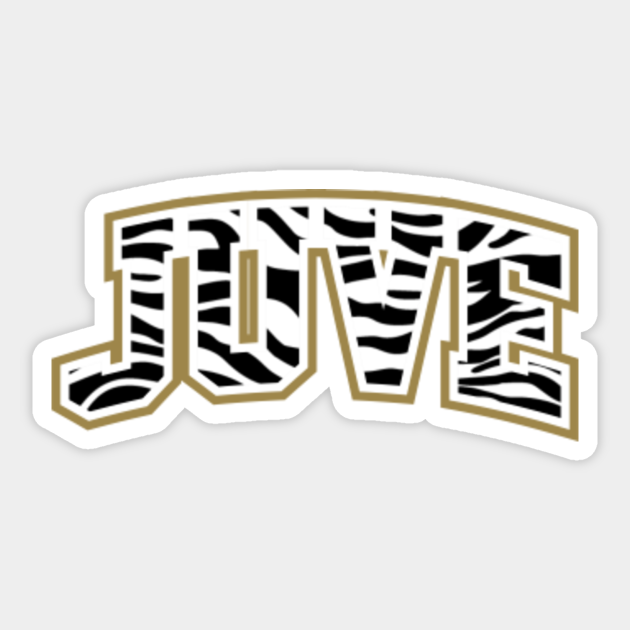 Juve Zebra Juventus Aufkleber Teepublic De