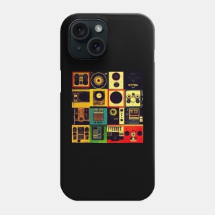 Records Tile Phone Case