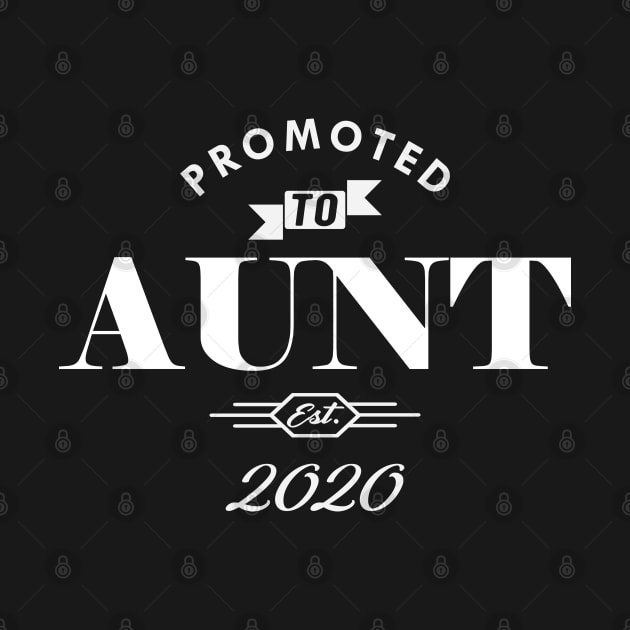 New Aunt - Promoted to Aunt est. 2020 by KC Happy Shop