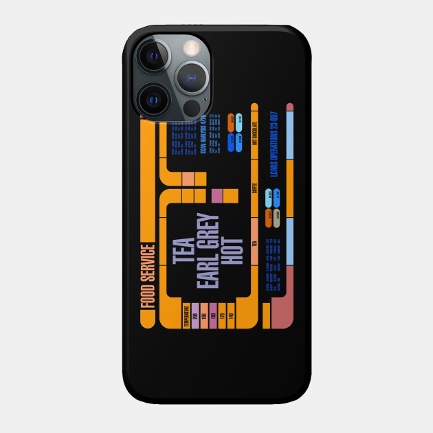 Captains Drink Tea! - Star Trek - Phone Case