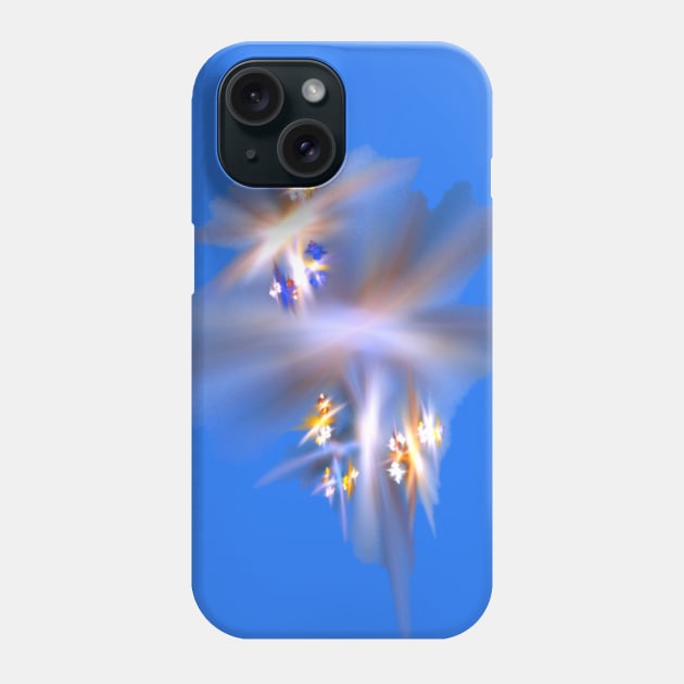 Light Speed Fractal Phone Case by garrettsgardens