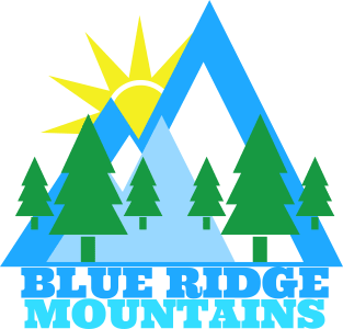 Blue Ridge Mountains Sunshine Love Magnet