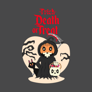 Hi, Death or treat on Halloween T-Shirt