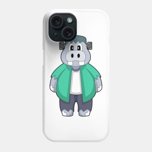 Hippo Halloween Phone Case