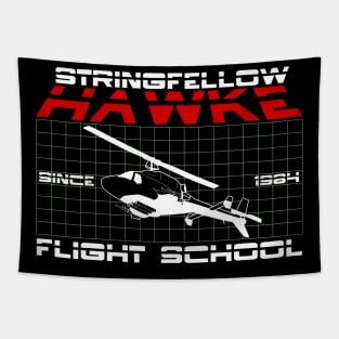 Stringfellow Hawke Flight School Tapestry