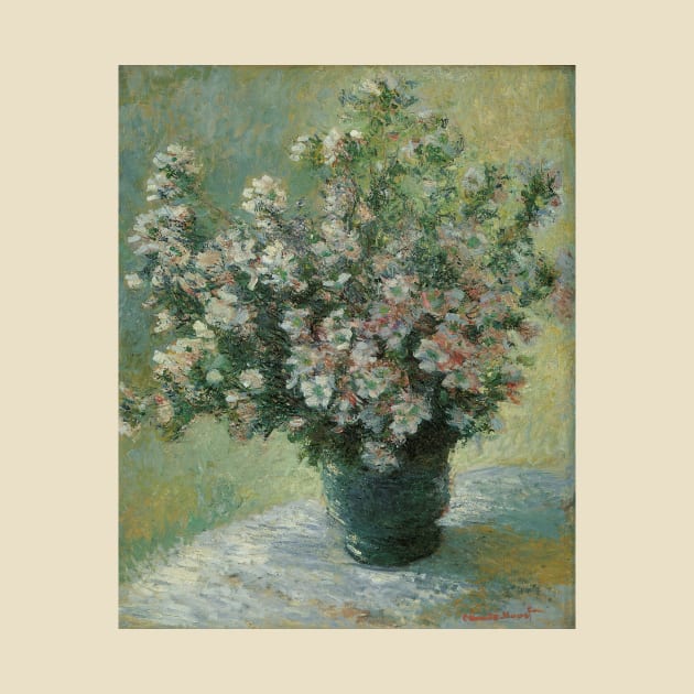 Vase of Flowers by Claude Monet by MasterpieceCafe