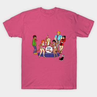 Vintage Scooby Doo T Shirt Fits Youth Small Red Y2K Cartoon TV