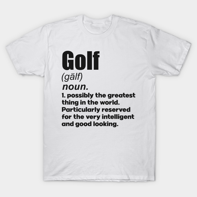 Golf girl coach gift. Perfect present for mother dad friend him or her - Fan - T-Shirt