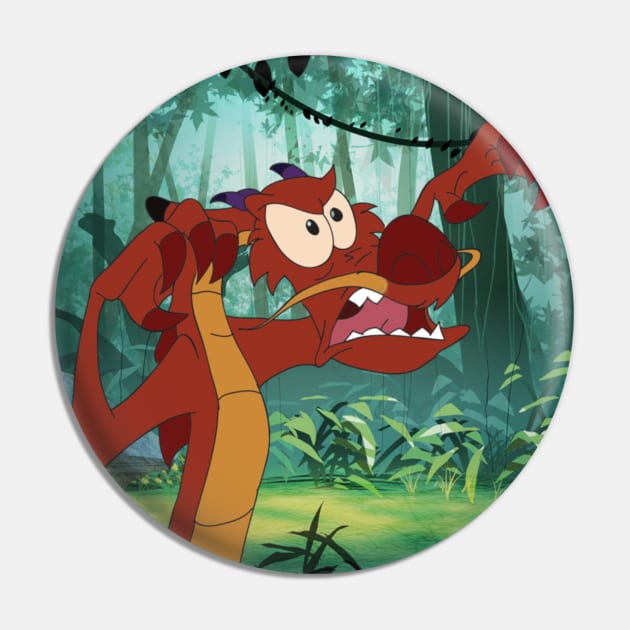 Mighty Mushu Pin by Whovian03