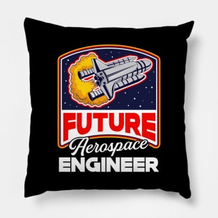 Future Aerospace Engineer Cute Engineering Student Pillow