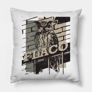 FLACO New York Owl 3 by Buck Tee Original Pillow