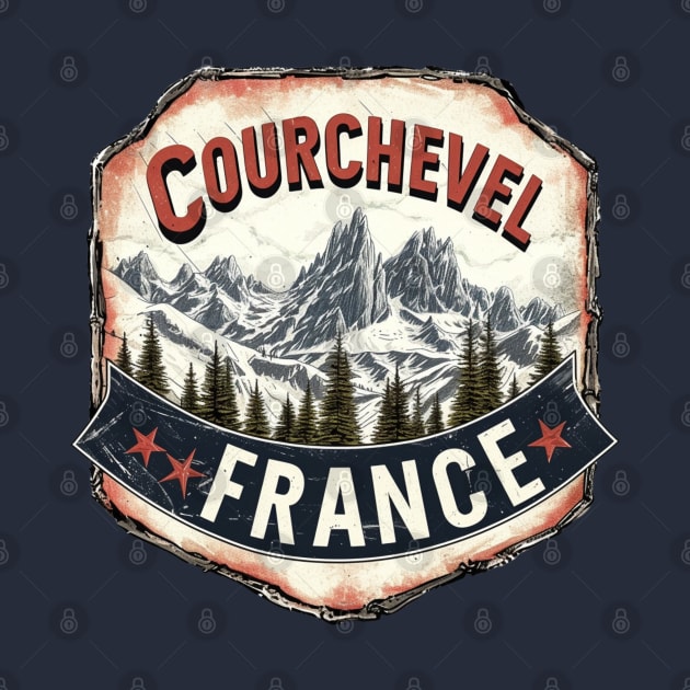 Courchevel France by goodoldvintage