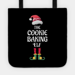 The Cookie Baking Elf Christmas Matching Pajama PJ Family Party Gift Tote