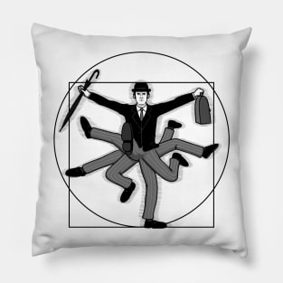 Vitruvian Walks! Pillow