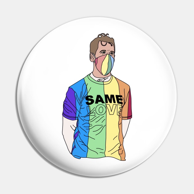 Sebastian Vettel- Same Love Pin by crashstappen