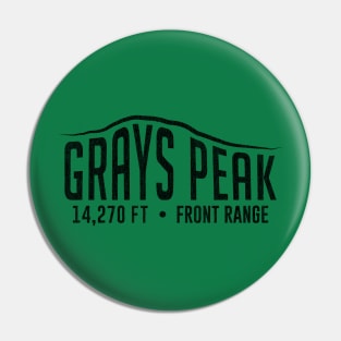 Gray's Peak Pin