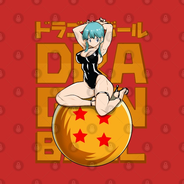 DRAGON PIN UP - BULMA by berserk