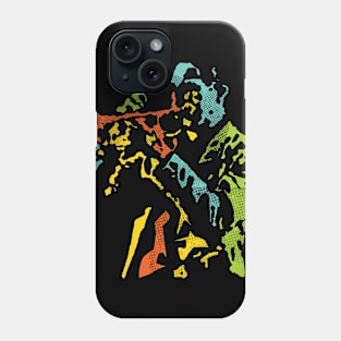 The Colorful Trumpet Player Phone Case