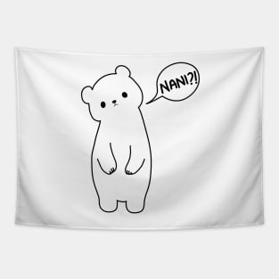 White bear says Nani?! Tapestry