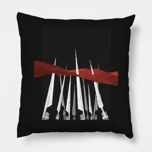 The Points Of Their Bayonets Pillow