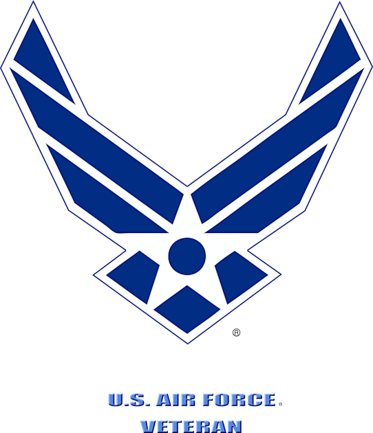 U.S. Air Force Veteran Kids T-Shirt by robophoto