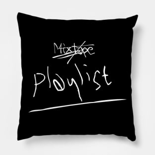 RM PLAYLIST 'MONO' BLACK (BTS) Pillow