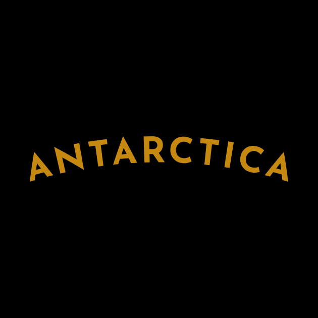 Antarctica Typography by calebfaires