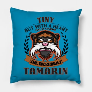 Emperor Tamarin Pillow