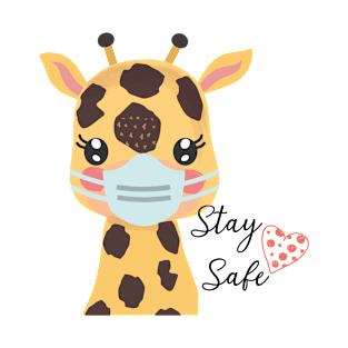 Stay Safe, Giraffe T-Shirt