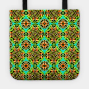 Beautiful Canna Flower Pattern. Tote