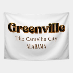 Greenville The Camellia City Alabama Tapestry
