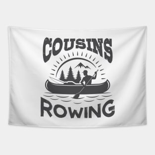 Cousins Rowing Tapestry