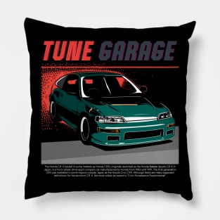 Hondaa CRX (green) Pillow