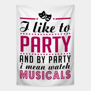 Party and Musicals Tapestry