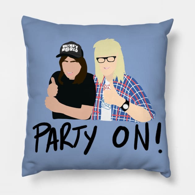 Party on! Pillow by mailshansen