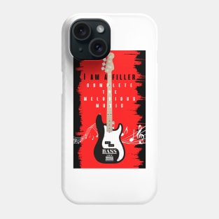 I am a filler complete the melodious music Phone Case