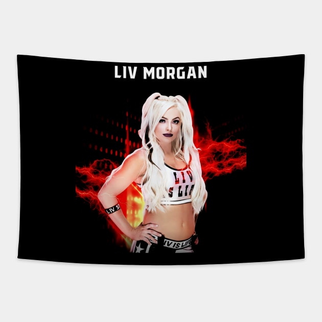 Liv Morgan Tapestry by Crystal and Diamond